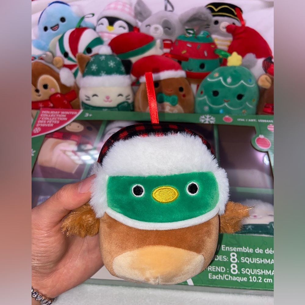 4” Avery Squishmallows Holiday Ornament - Picture 2 of 5